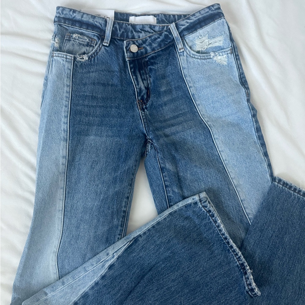 NWT VERVET Sammie Tonal High Rise 90S Jeans - Medium Wash